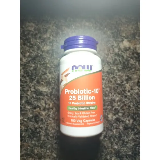 Probióticos 10 Now 100 Capsulas