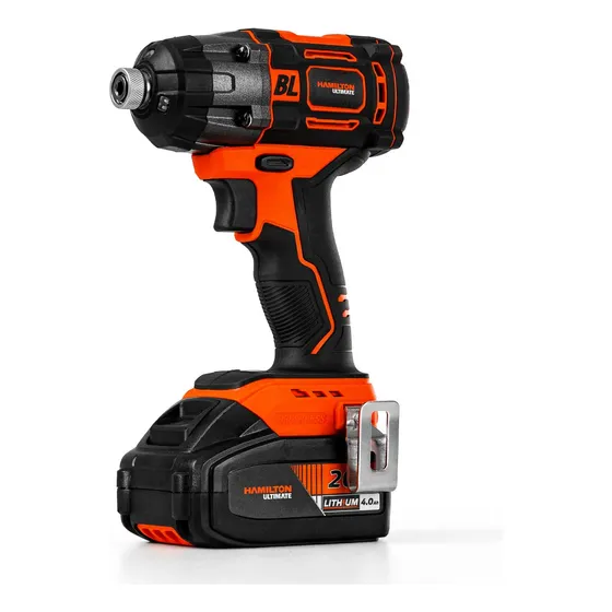 Atornillador De Impacto Brushless 1/4 20v 4a Hamilton Blt112 Color Naranja Frecuencia 50-60Hz