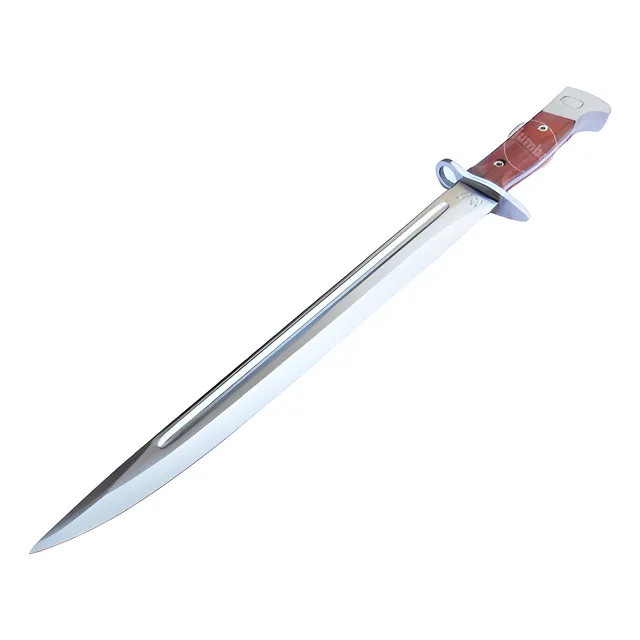 Bayoneta Ak47 Ccco Puñal Cuchillo 60 Cm Funda Pasa Cinto