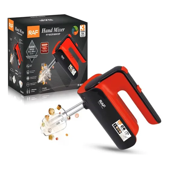 Batidora Raf 5 Velocidades De 800w 50/60hz