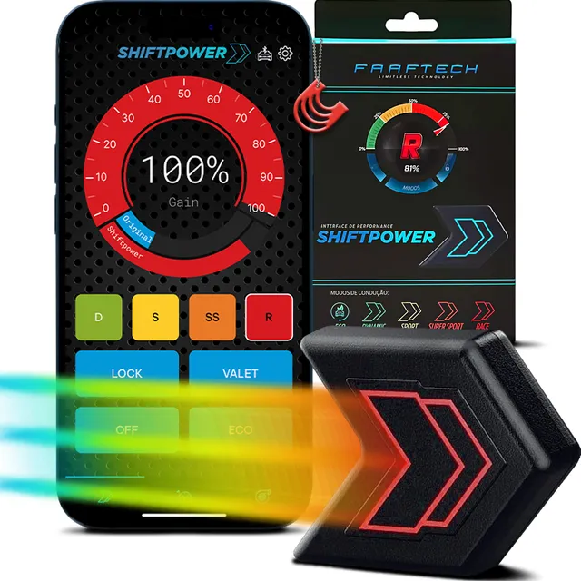 Shiftpower Chip Pedal Acelerador Delay Faaftech Todos Carros
