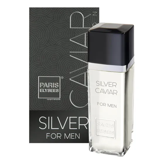 Perfume Silver Caviar Paris Elysses 100ml Edt