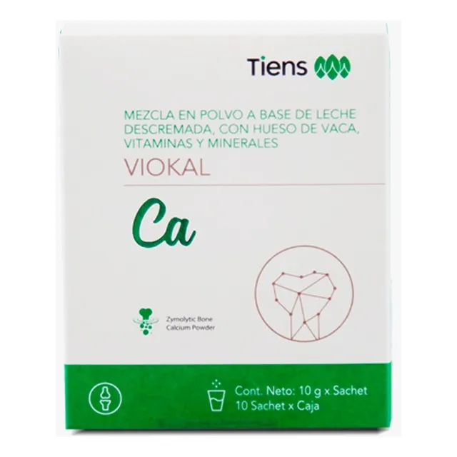 Calcio De Adulto Tiens Viokal 10 Sachet