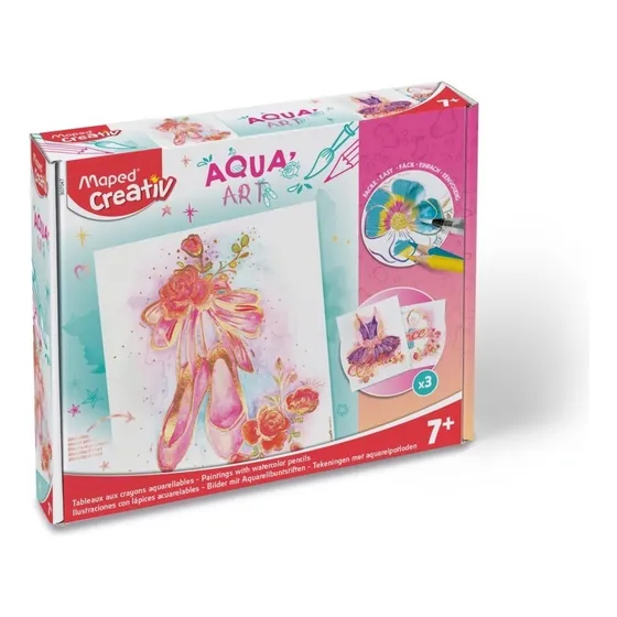 Set Creativo Lápices Acuareables Dance Maped