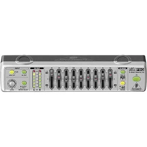 Behringer Fbq800 Equalizador Ultracompacto 9 Bandas.