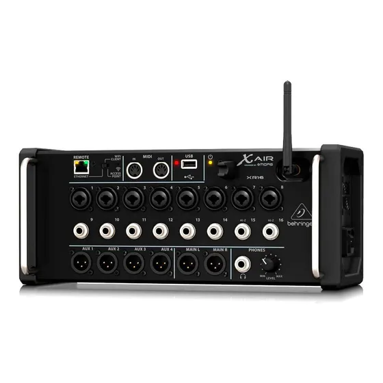 Mesa De Som Portátil Digital 16 Canais Behringer Xr-16
