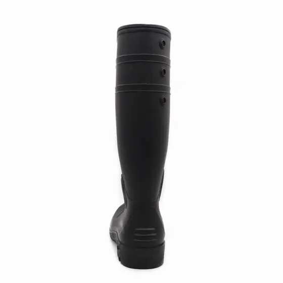 Botas Caña Larga Con Puntera Metálica.