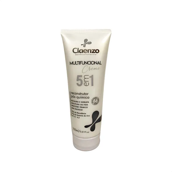 Creme Para Pentear Hidratante 2 Em 1 Claenzo 250ml