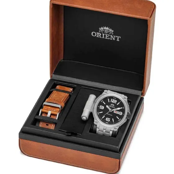 Relógio Orient Army Tech Automático Masculino 469ti004 P2gx