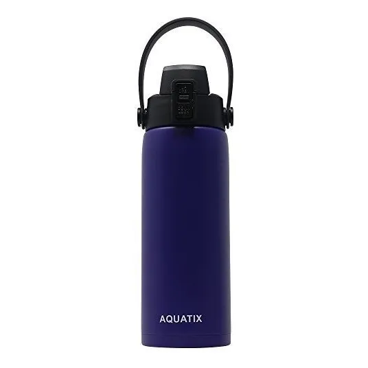 Nuevo Aquatix (purple, 21 Onzas) Puro Acero 1b55a