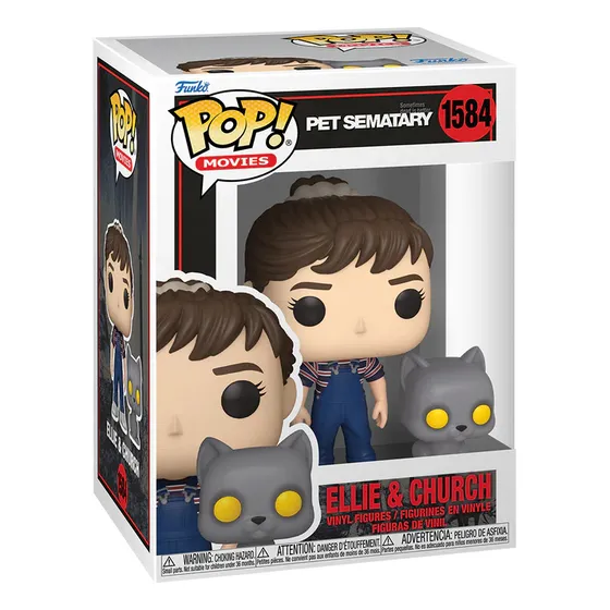Funko Pop Movies: Cementerio De Mascotas - Ellie & Church