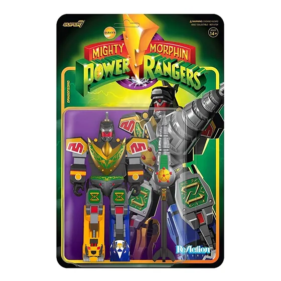 Figura De Acción Super7 Mighty Morphin Power Rangers Dragonz