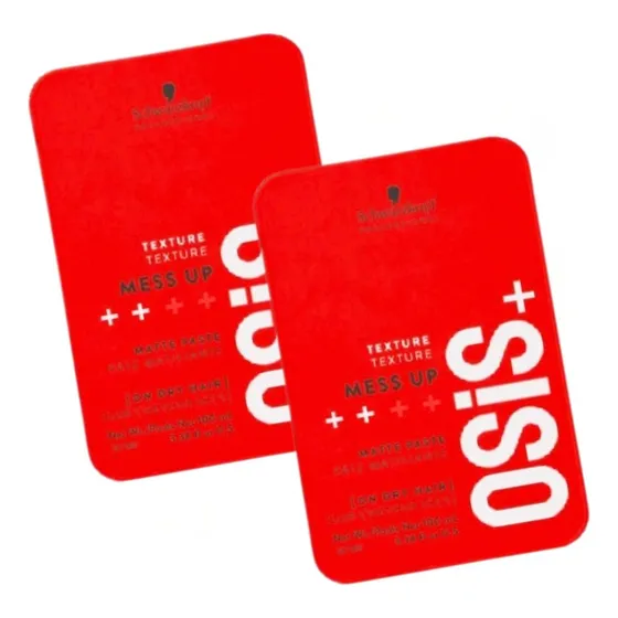 Pomada Cera Modeladora Osis+ Mess Up Schwarzkopf Com 2 Unid