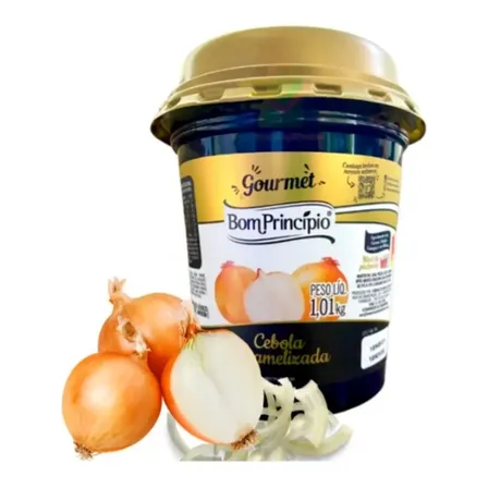 Pote De Cebola Caramelizada Premium Gourmet Bom Princípio