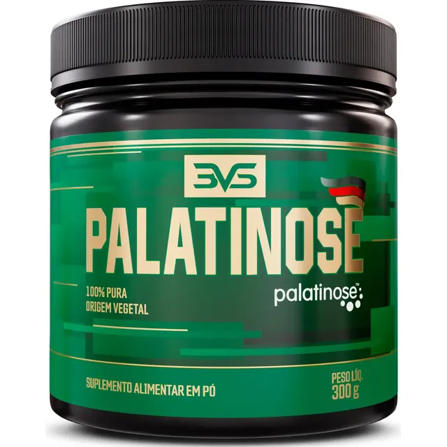 Palatinose 100% Pura - Fórmuila Avançada Com Baixo Índice Glicêmico E Insumos Importados - 300g