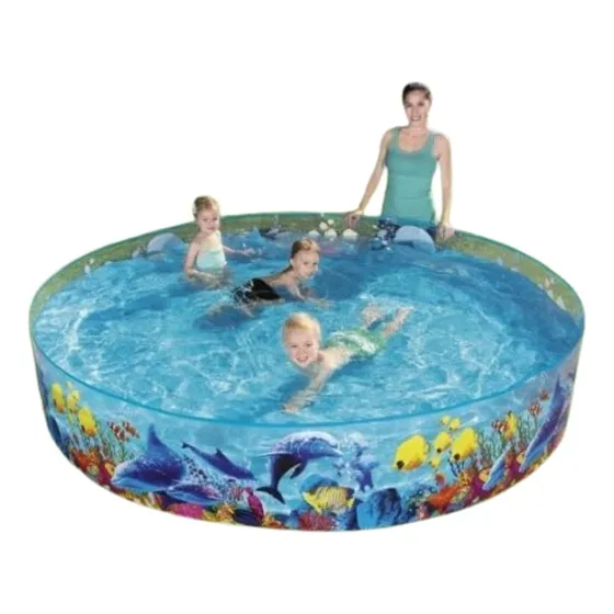 Piscina Rigida Bestway Mundo Marino 244x46cm 2074l Niños