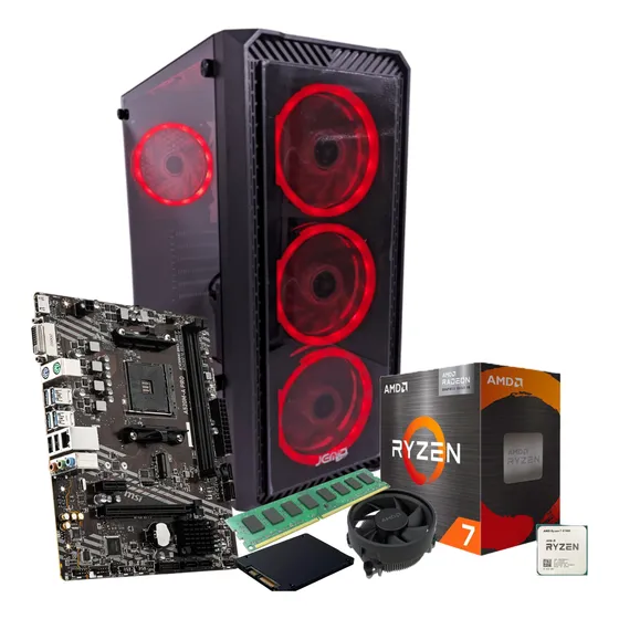 Pc Gamer Amd Ryzen 7 5700g 16gb Ram Ddr4 256gb Ssd M.2 