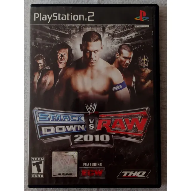 Wwe Smackdown Vs. Raw 2009 Ps2 Playstation 2 Original Físico