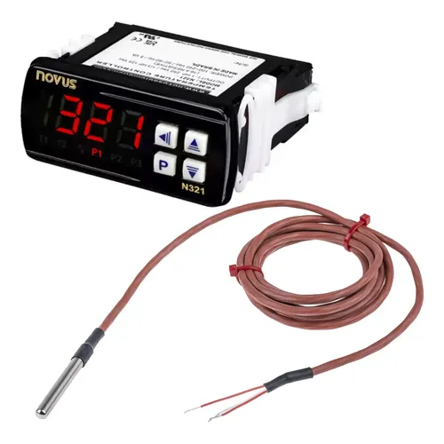 Novus N322 - Digitaler Thermostat Ein/Aus-Steuerung PT100 RS485 - UK-Lager – Production Automation