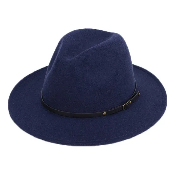 Sombrero Fedora Fieltro Hombre Mujer Gardel Sol  Elegante
