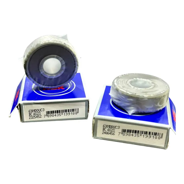 Kit 2 Rolamentos Nsk - 6301ddu Roda Dianteira- Fan150titan
