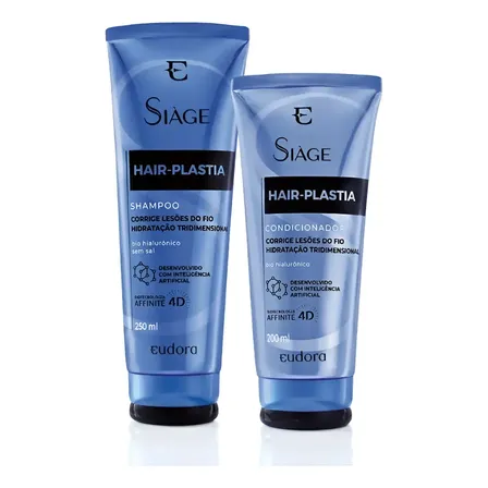 Kit Siage Hair Plastia Shampoo E Condicionador - Eudora