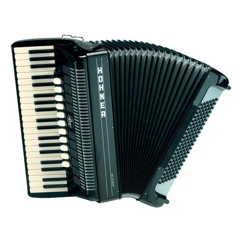 Hohner Acordeón Amica Iv 120 Bajos Color Negro