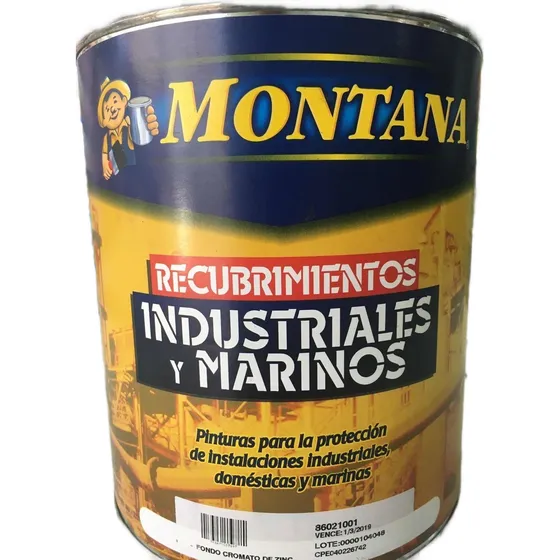 Fondo Cromato De Zinc (anticorrosivo) Montana - Galón