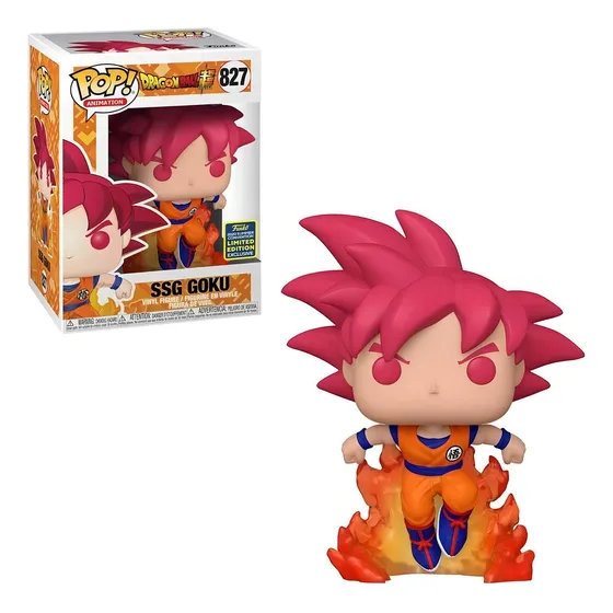 Funko Pop! Super Saiyan God Goku N°827