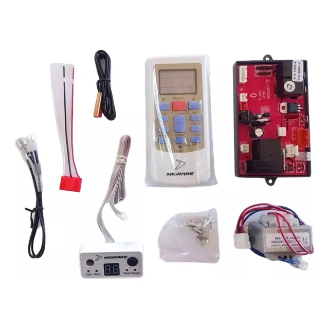 Placa Universal Ar Condicionado Split Com Controle Remoto Qf