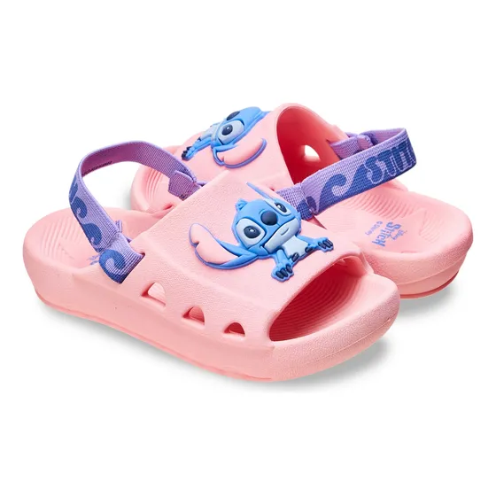 Chinelo Slide Para Bebê Stitch Disney Queridos Grendene Kids