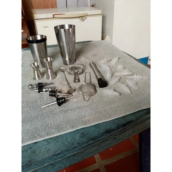 Set De Bartender O Cocteleria 24 Piezas