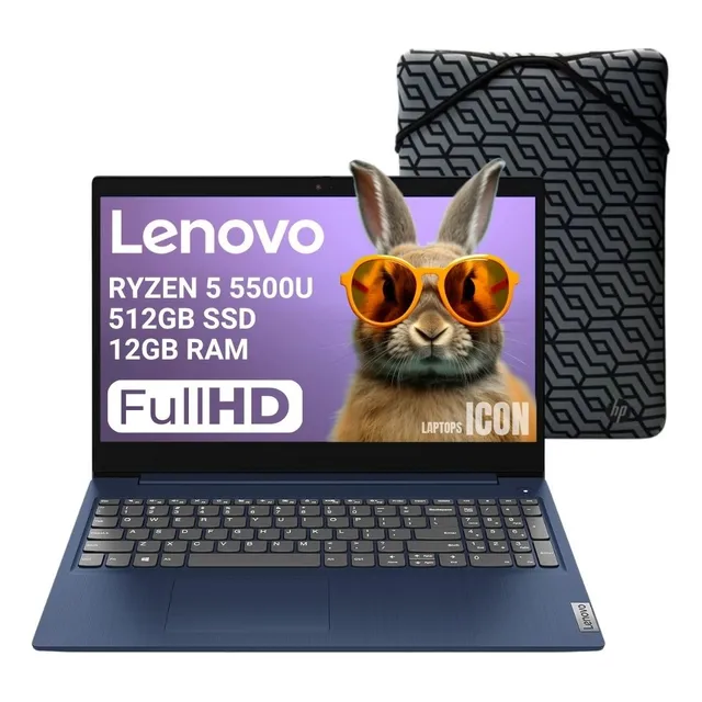 Notebook Lenovo Ideapad Amd Ryzen 5 12gb Ram 512gb Ssd 15,6