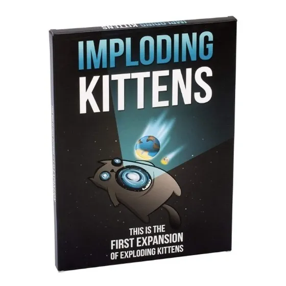 Imploding Kittens: La Primera Expansion De Exploding Kittens