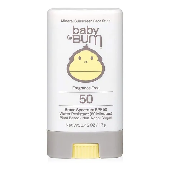 Sunbum Protector Solar En Barra Mineral spf 50 Bebes Niños Baby Bum