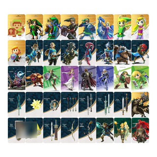 40 Tarjetas Amiibo Colección Zelda Nfc Switch Wii U Tok Botw 40 Tarjetas Amiibo Colección Zelda Nfc Switch Wii U Tok Botw