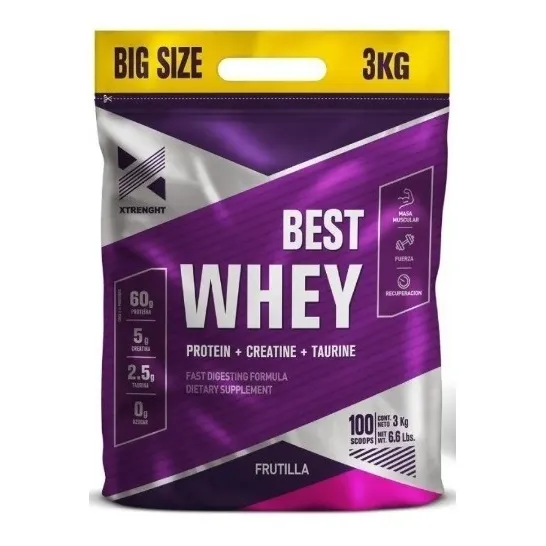 Proteina Best Whey Xtrenght Big Size 3kgs