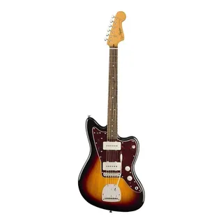 Guitarra Elétrica Squier By Fender Classic Vibe '60s Jazzmaster De Choupo 3-color Sunburst Brilhante Com Diapasão De Louro Indiano Guitarra Elétrica Squier By Fender Classic Vibe '60s Jazzmaster De Choupo 3-color Sunburst Brilhante Com Diapasão De Louro Indiano