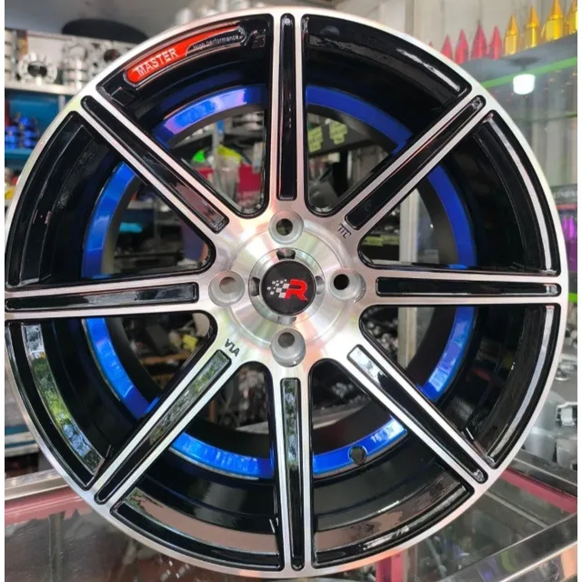 Rines De Lujo R-15 X 8 Pulgadas 4 Huecos Manzana 100