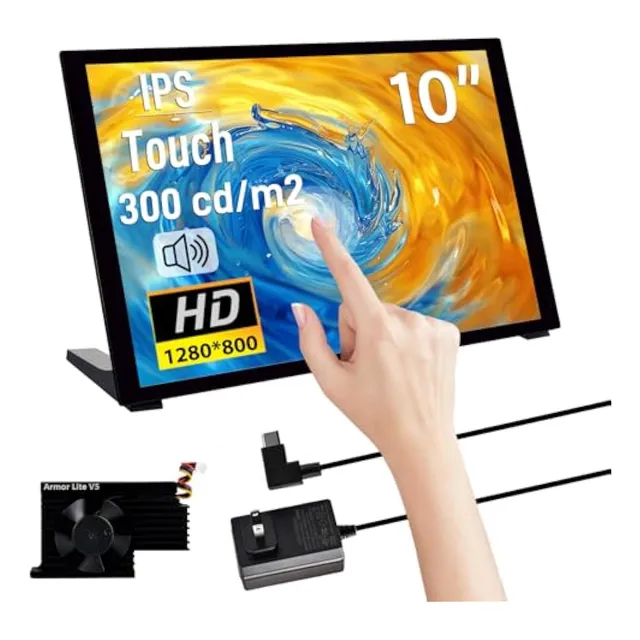 Geeekpi Pantalla Táctil Capacitiva De 10.1