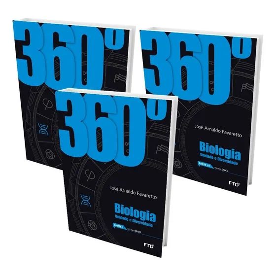 Livro - 360° - Biologia  Volume Único - Frete Grátis