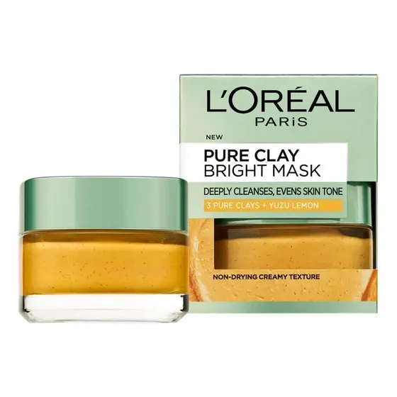 Loreal Mascarilla Facial Suavizante Y Clarificante Arcilla.
