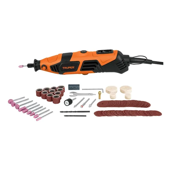 Mini Taladro Moto Tool 150w C/accesorios Truper 