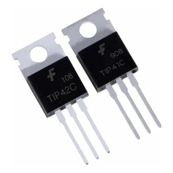 Transistor Par Tip41c Tip42c (10 Pares) Tip41 Tip42 Metálico