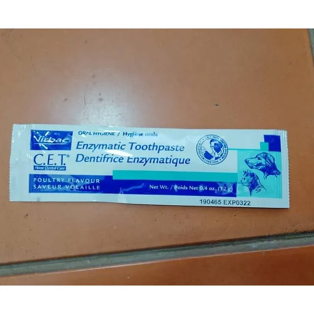 Crema De Dientes Para Mascotas, Virbac, Nueva, Importada.