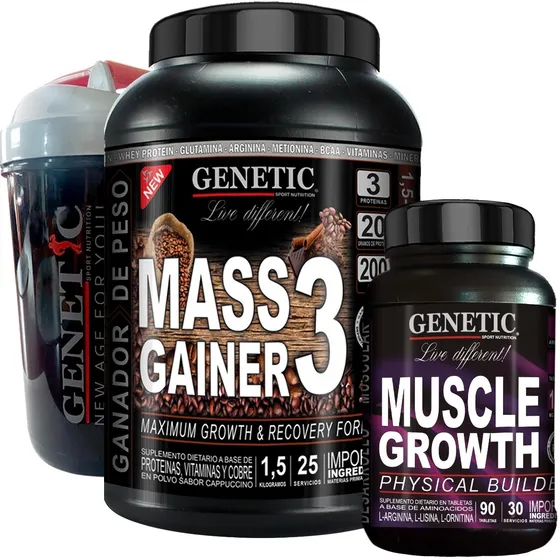 Ganador Masa Muscular L Arginina Amino Muscle Growth Genetic