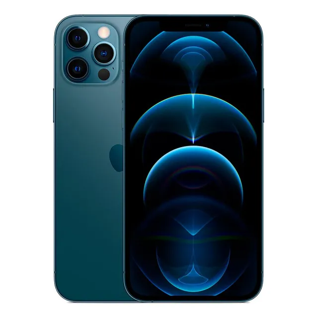 iPhone 12 Pro Max 512gb Azul Excelente Usado - Trocafone