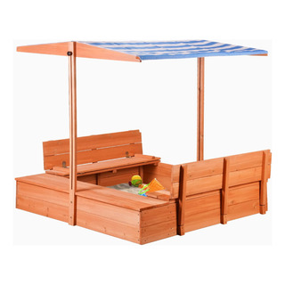 Caja De Arena De Madera Para Niños Con Cubierta Para El Jard Caja De Arena De Madera Para Niños Con Cubierta Para El Jard