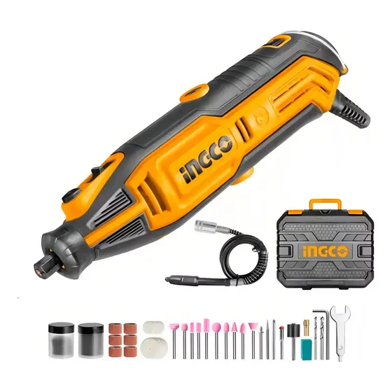 Mini Torno Multipropósito 130w + Accesorios Ingco Mg13328 Frecuencia 50/60 130w Potencia 130 W