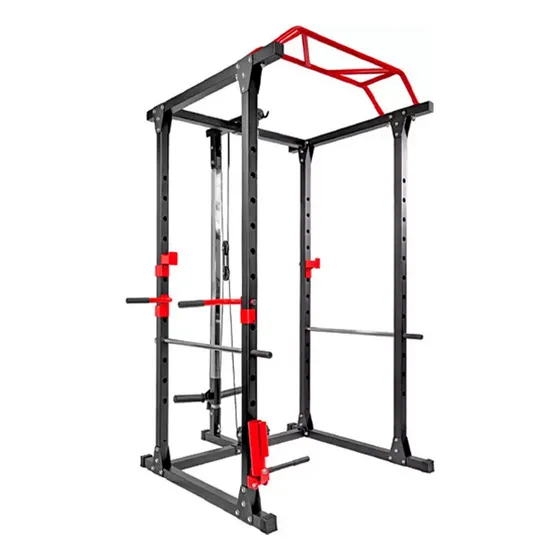 Jaula Gym Smith Multifuncional - Polea Con Accesorios Sr2425